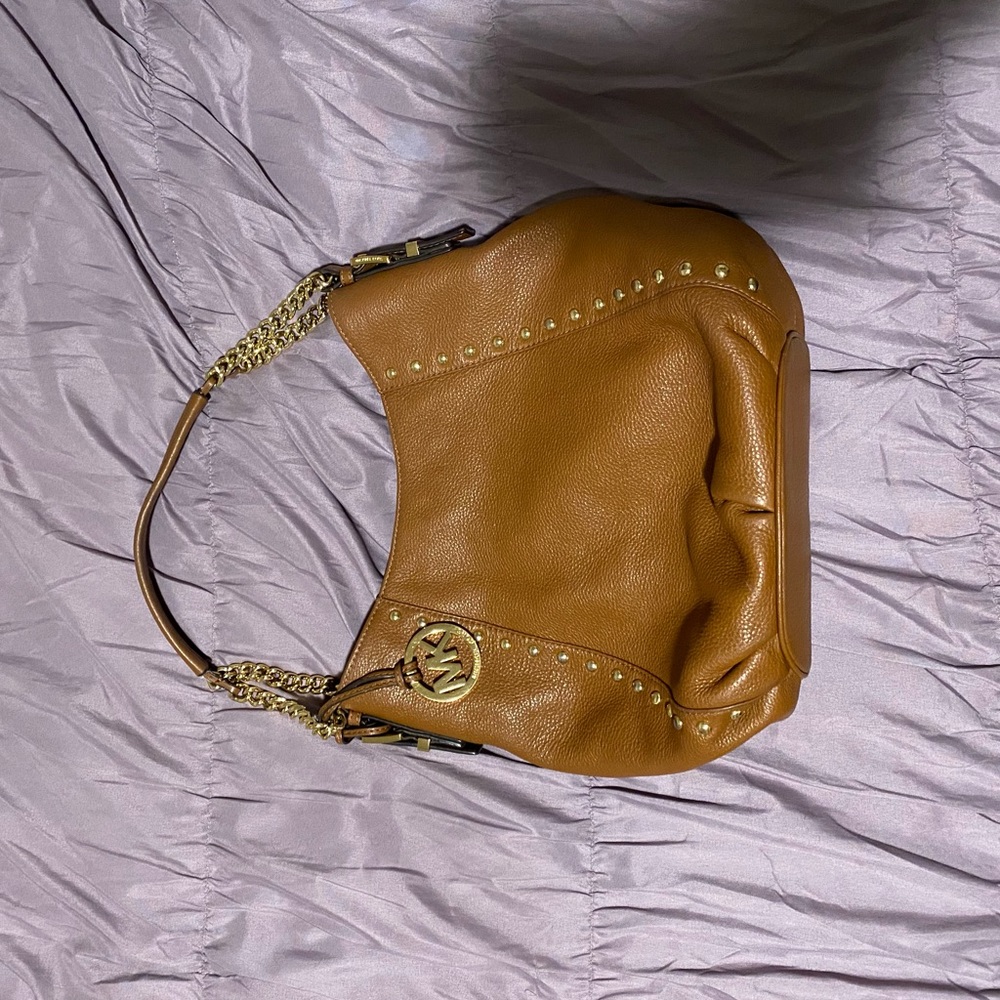 Michael Kors Leather Satchel Bag